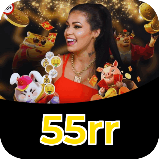 Plataforma 55rr mostrando interface moderna, jogos certificados e recursos de segurança licenciados